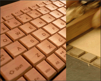 【Hacoa】木のキーボード