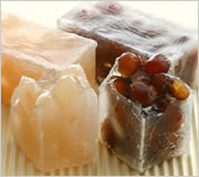 職人手作りの京都の和菓子「琥珀菓」
