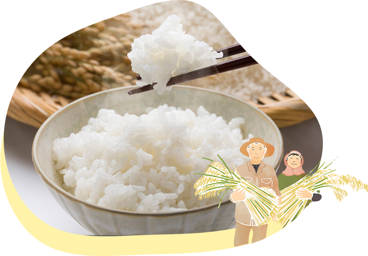 日本有数の米どころ、ふくしま。