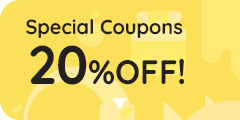 Special Coupons 20%OFF!