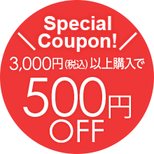 special　coupon　￥500OFF