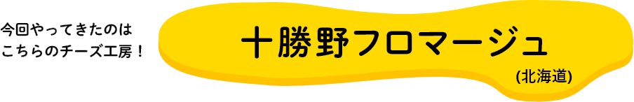 十勝野フロマージュ（北海道）