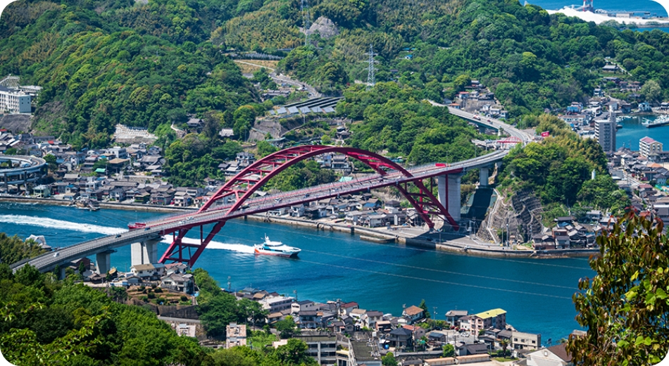 江能倉橋島半島の見どころ