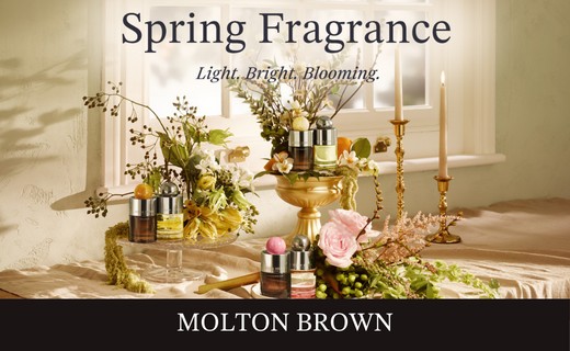 MOLTON BROWN｜明るいフローラルノートをキーにした、春のフレグランスリチュアル