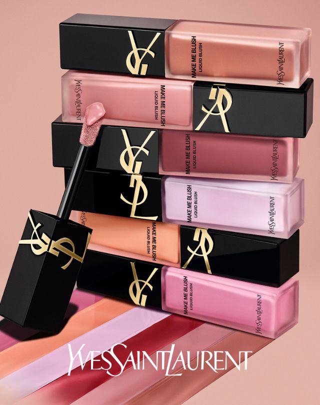 YVES SAINT LAURENT｜高発色で極薄密着チーク