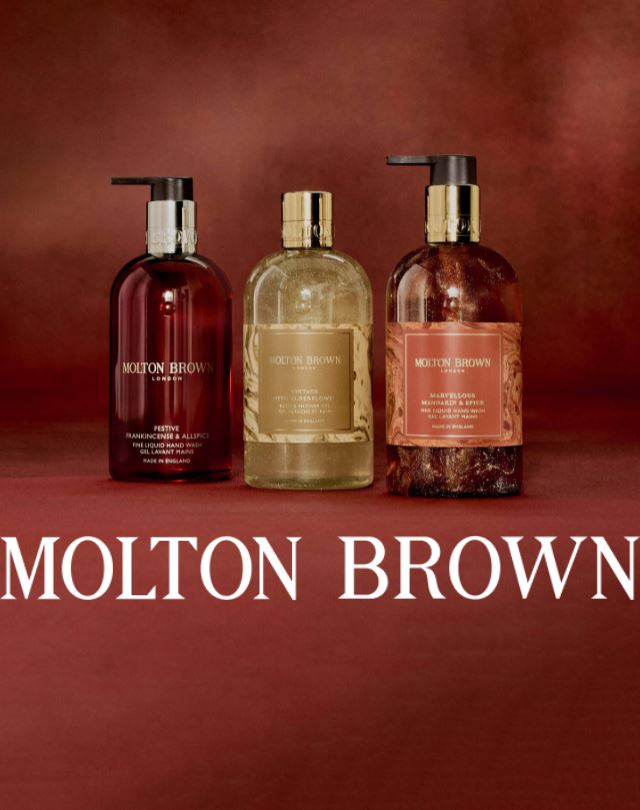 MOLTON BROWN ｜ 贈り物を愛情の満ちた芸術に