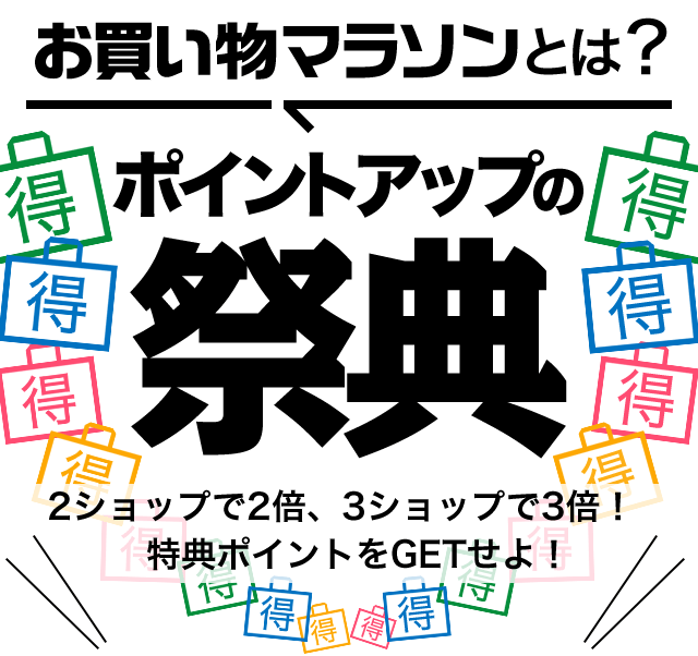 楽天市場】お買い物マラソン│ガイド＆買いまわりルール詳細