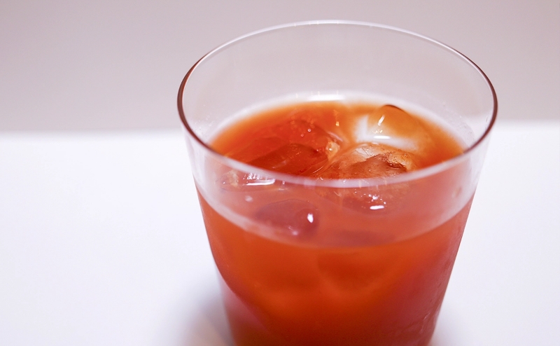 日本酒とトマトジュース(レッド・サン)