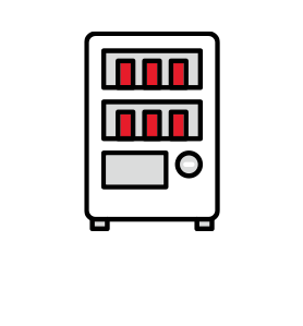 Coke ON対応自販機で 購入して獲得する場合