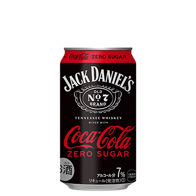 ジャックダニエル&コカ・コーラ ゼロ 缶