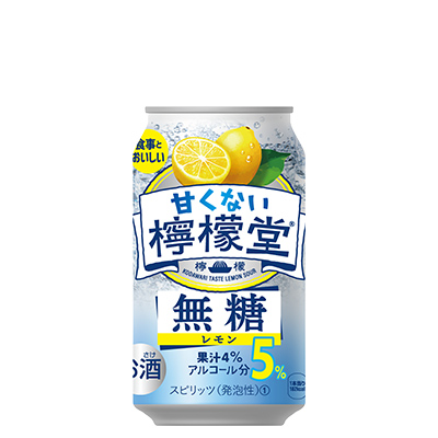 甘くない檸檬堂 無糖レモン5% 350ml缶