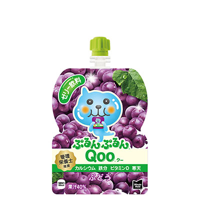 ぷるんぷるんQoo ぶどう パウチ