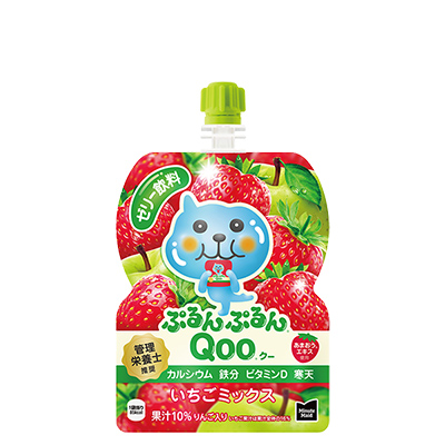 ぷるんぷるんQoo いちごミックス パウチ