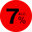 7％