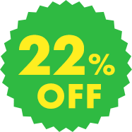 22%off