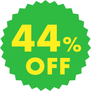 44%off